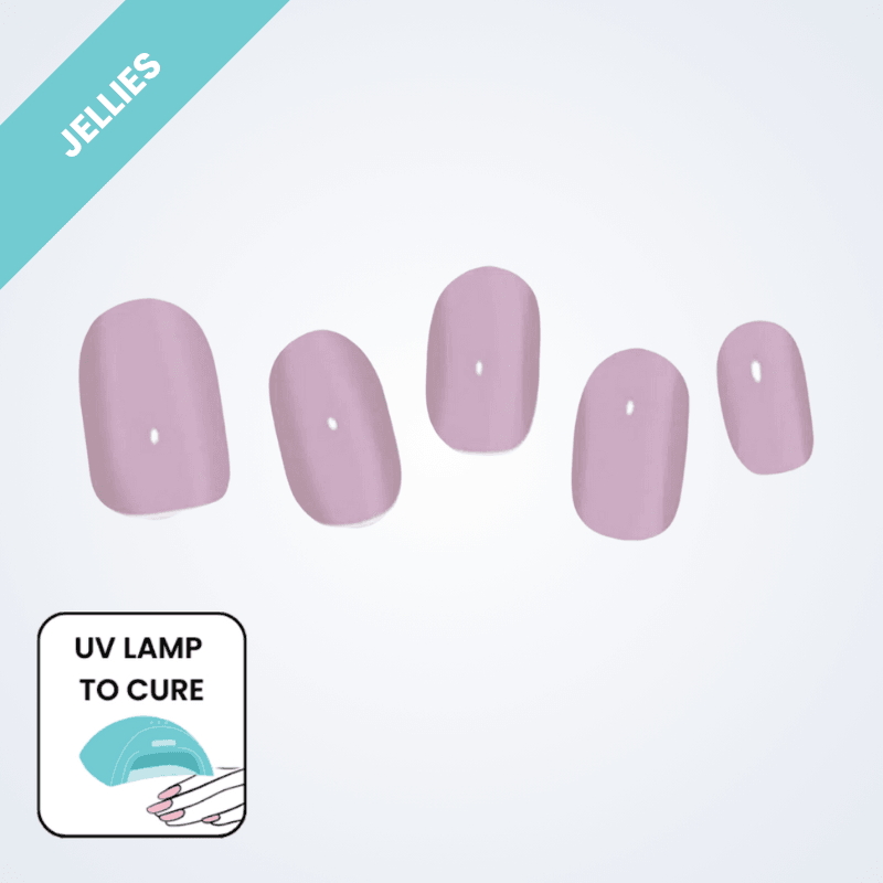 Blushing | Jellies DIY Soft Semi Cured Gel Nail Wraps