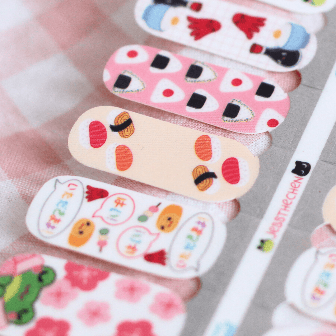 Let's Go Japan | Jess The Chen Collab Nail Polish Wrap