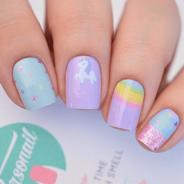 KIDS Unicorn | Nail Polish Wraps