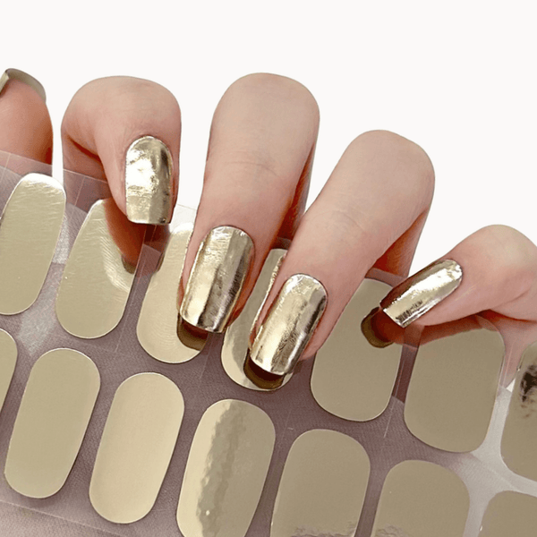 24K | NO Cure Gel Nail Wraps