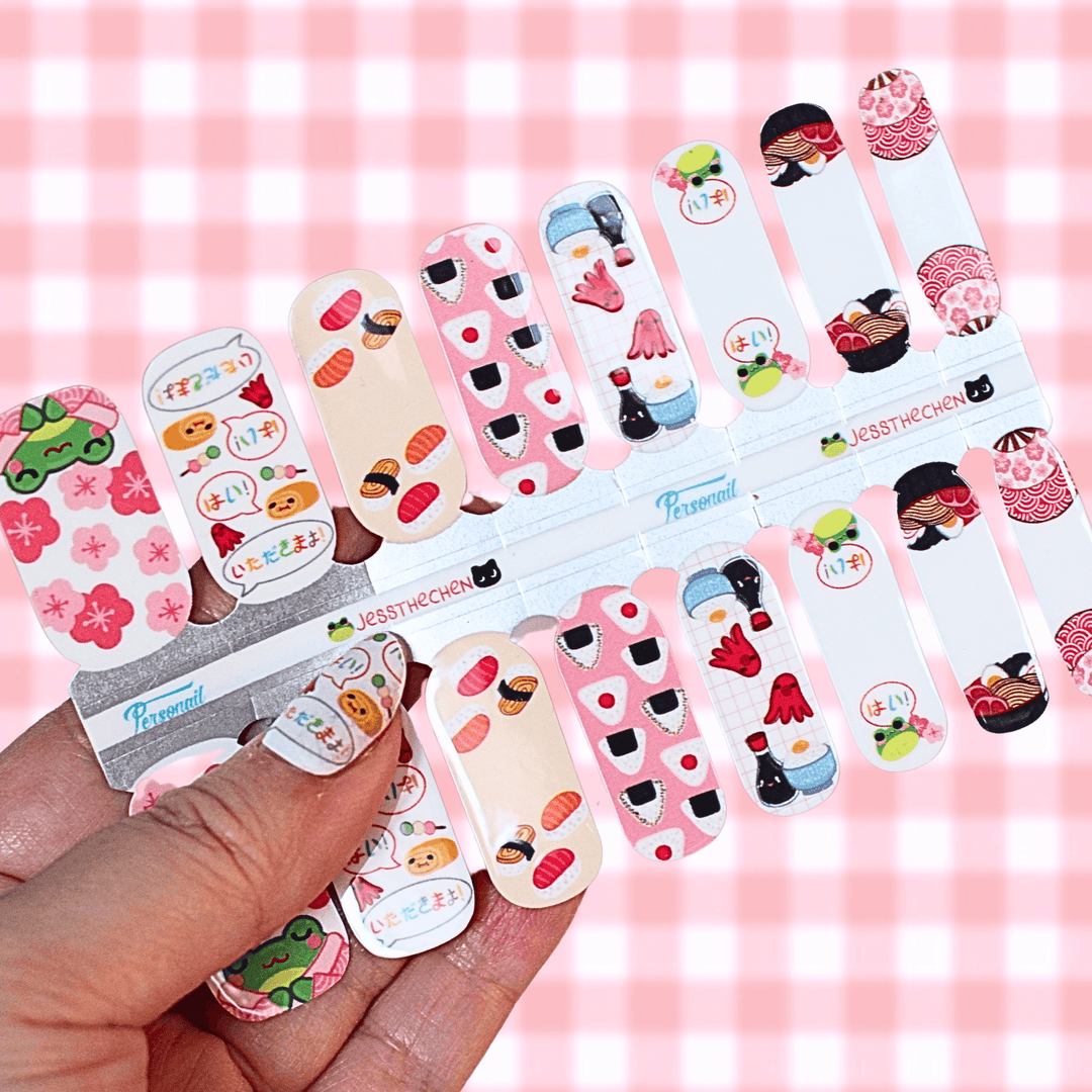 Let's Go Japan | Jess The Chen Collab Nail Polish Wrap