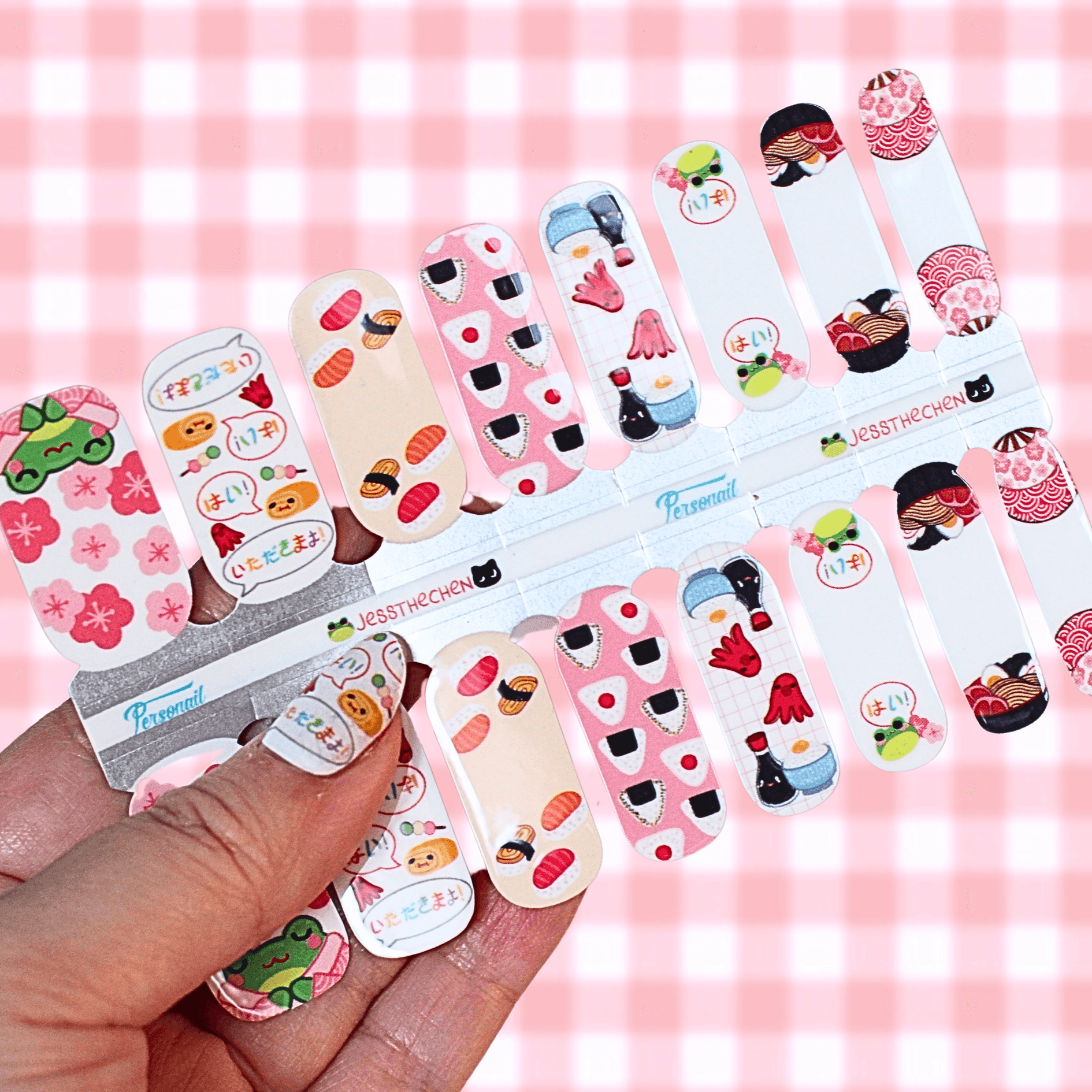 Let's Go Japan | Jess The Chen Collab Nail Polish Wrap