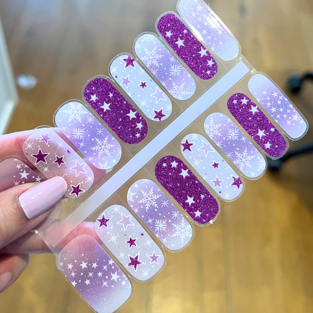 Sparklers Jellies DIY Semi Cured Gel Nail Wraps