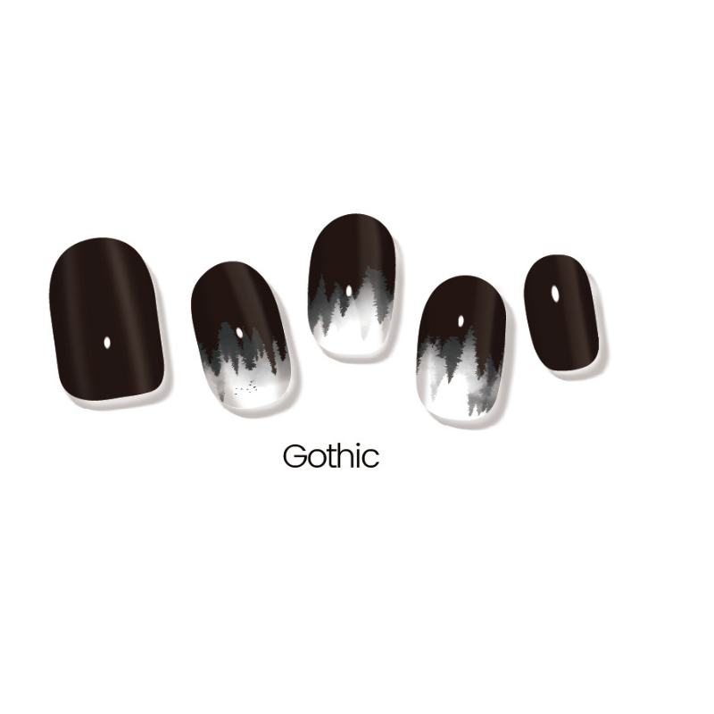 Gothic Jellies DIY Semi Cured Gel Nail Wraps