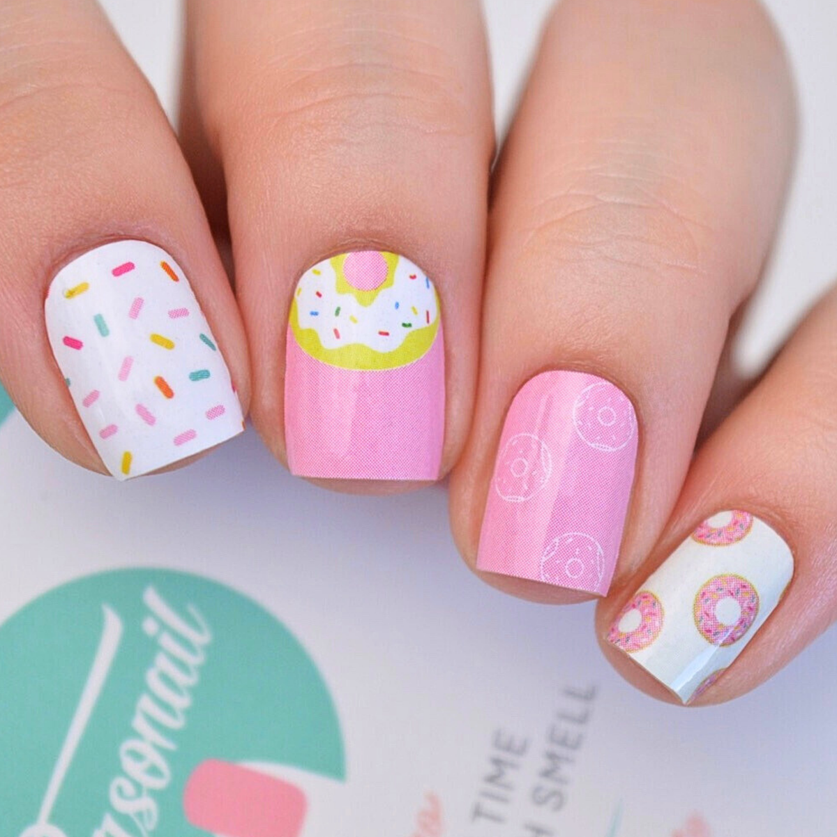 KIDS Donut  | Nail Polish Wraps