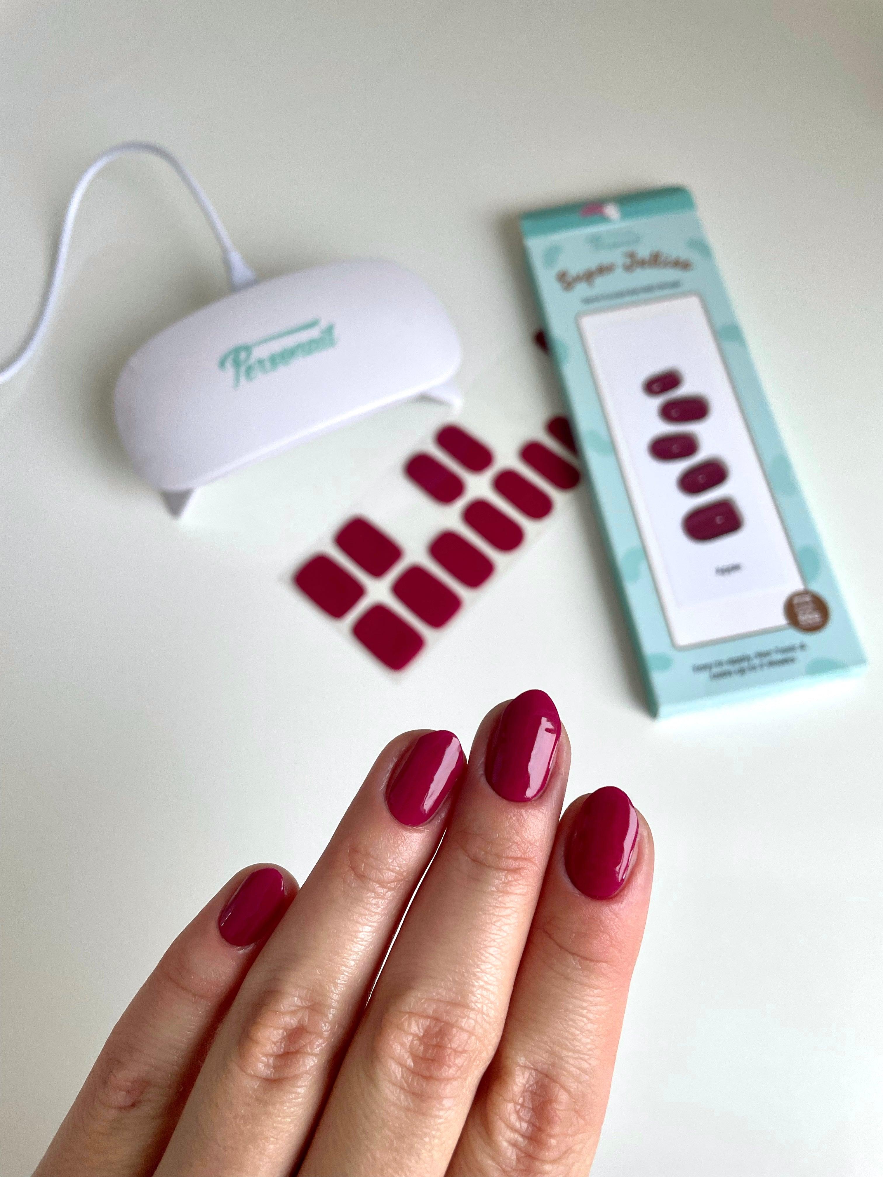 Apple | Super Jellies DIY Hard Semi Cured Gel Nail Wraps