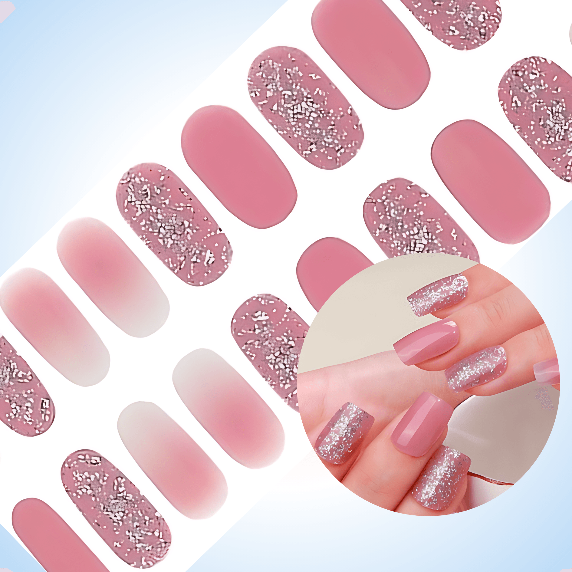 Cutie | NO Cure Gel Nail Wraps