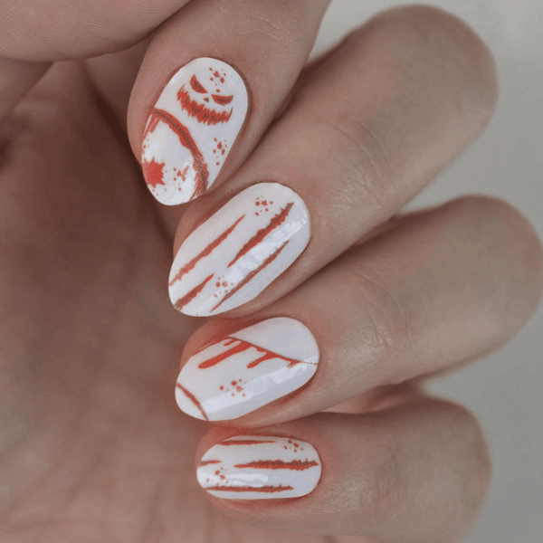 Bloody | Halloween Themed Nail Polish Wrap
