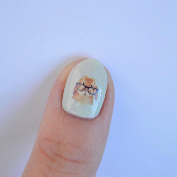 Bun Bun PLAY Nail Art Sticker