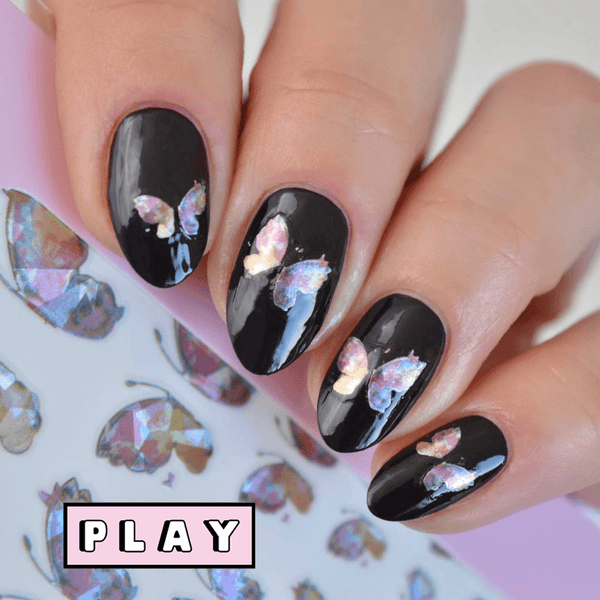 Butterfly Mystic PLAY Nail Art Sticker