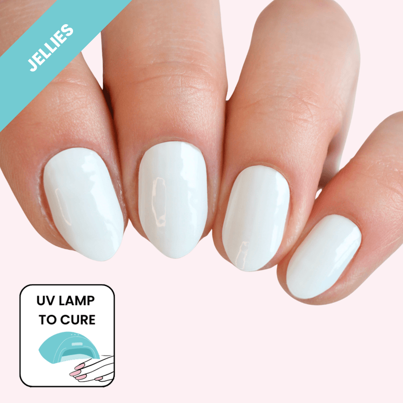 Chalk | Jellies DIY Soft Semi Cured Gel Nail Wraps