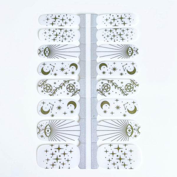 Cavalieri Nail Wraps | Halloween Themed Nail Polish Wrap