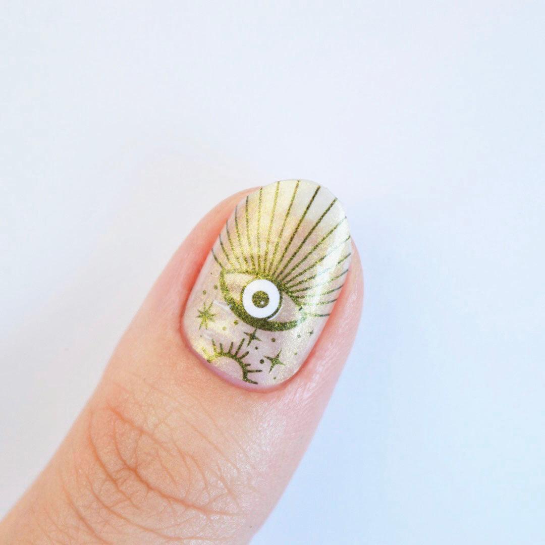 Cavalieri Nail Wraps | Halloween Themed Nail Polish Wrap