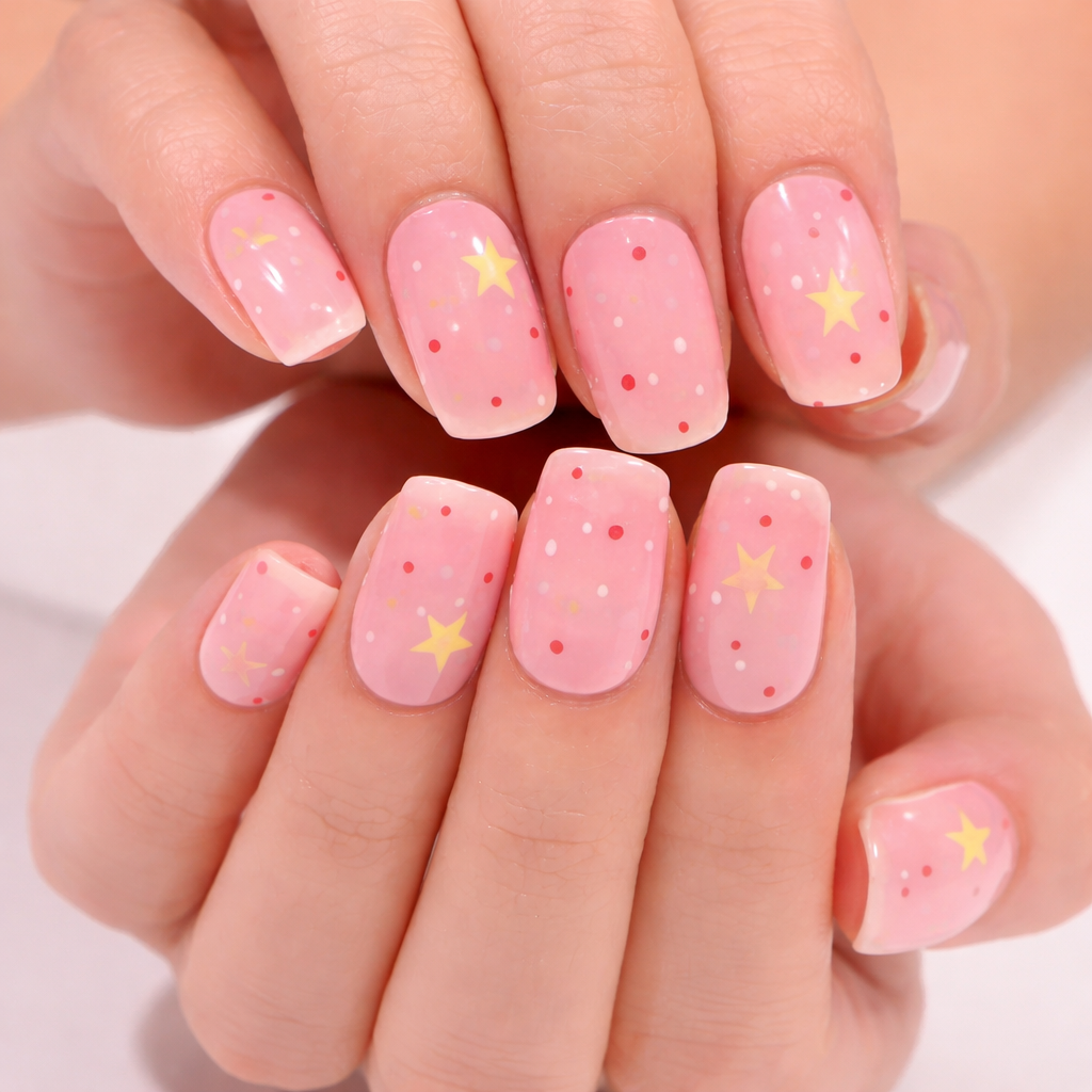 Capri | Super Jellies DIY Hard Semi Cured Gel Nail Wraps