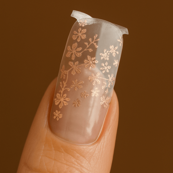 Flirty Florals Print Nail Wrap