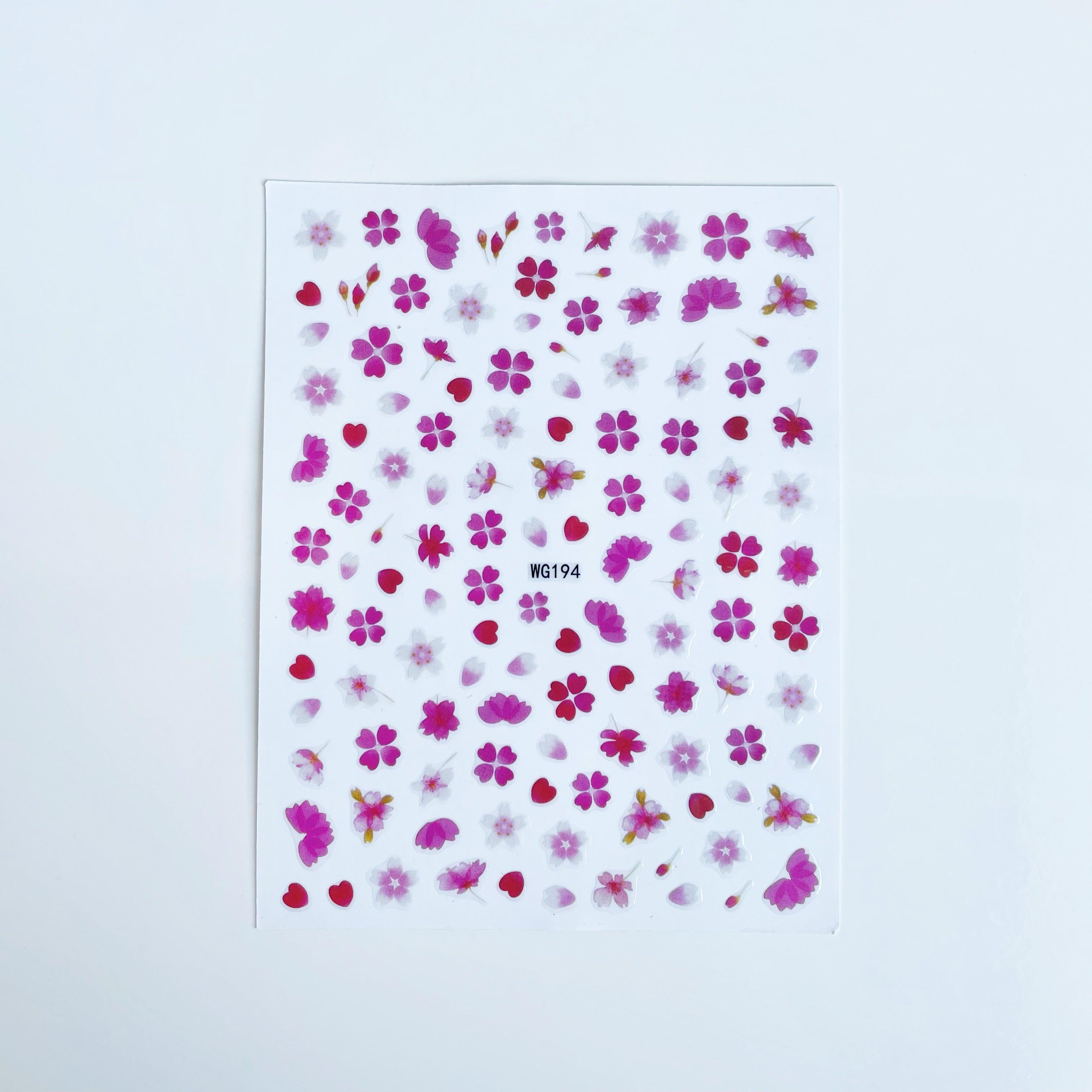 Cherry Blossom PLAY Nail Art Sticker