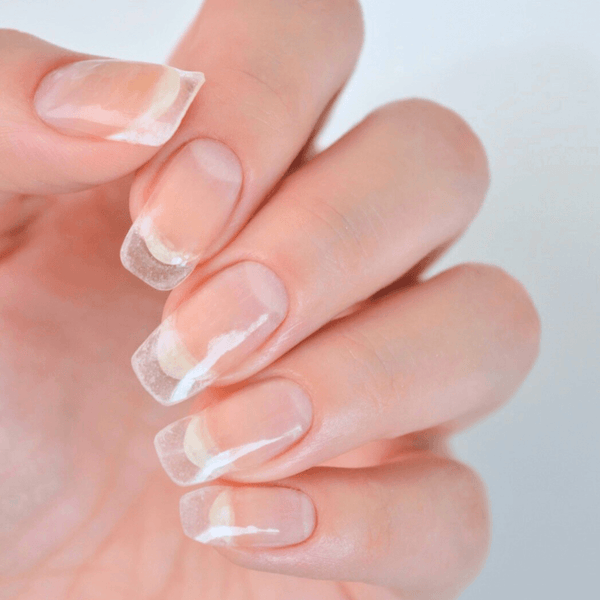 Clear Gel (Extra Hard) | Stop Nail Biting & Grow Weak Nails Super Jellies DIY Hard Semi Cured Gel Wraps