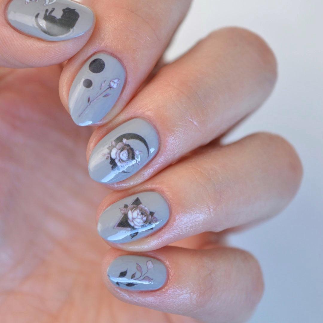 Edgy PLAY Nail Art Sticker
