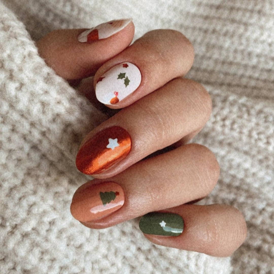 Elm | Christmas Nail Polish Wrap