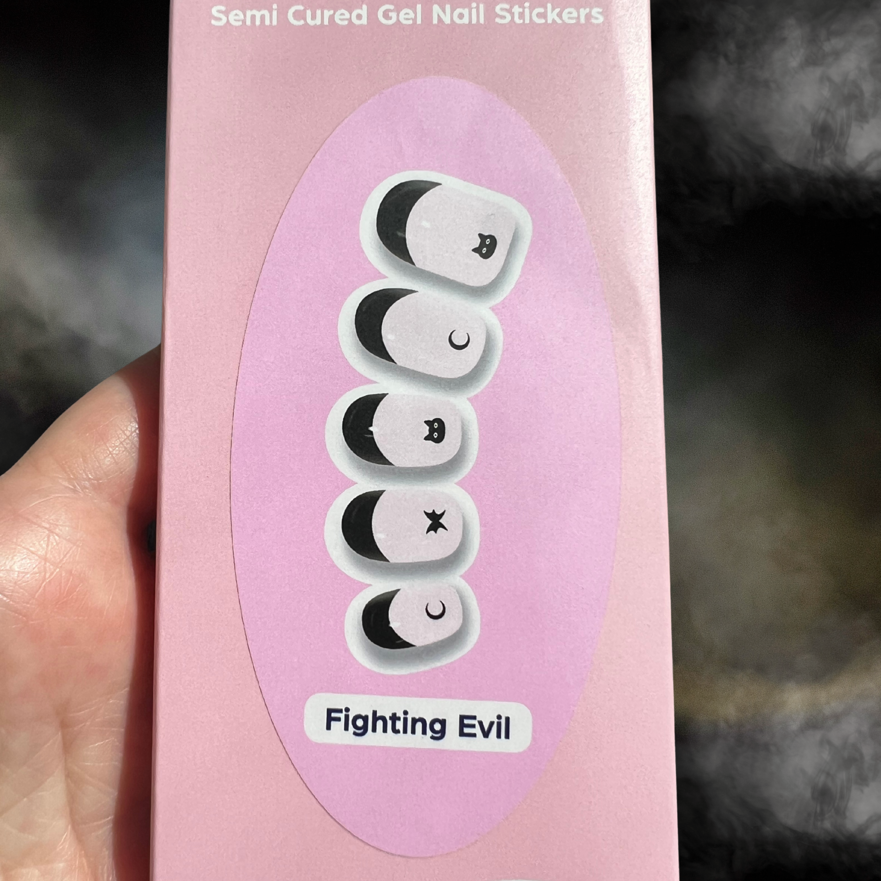 Fighting Evil | Super Jellies DIY Hard Semi Cured Gel Nail Wraps