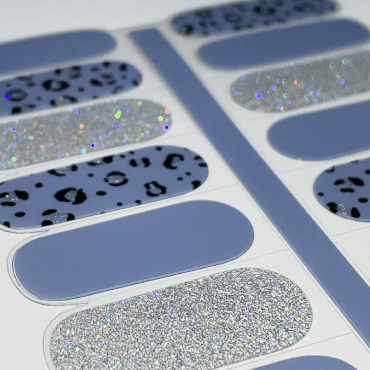 Frozen Feline | Jellies DIY Soft Semi Cured Gel Nail Wraps