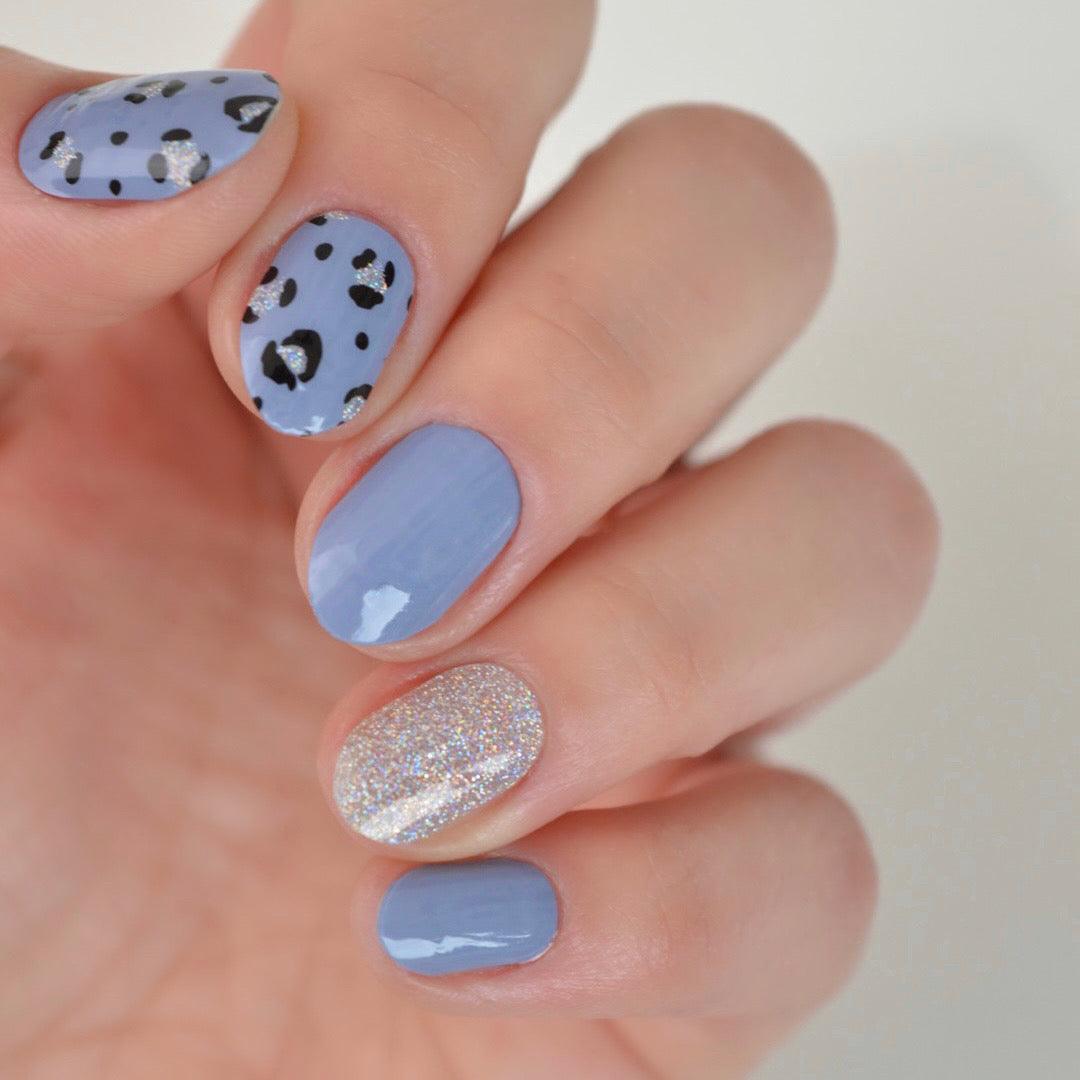 Frozen Feline | Jellies DIY Soft Semi Cured Gel Nail Wraps
