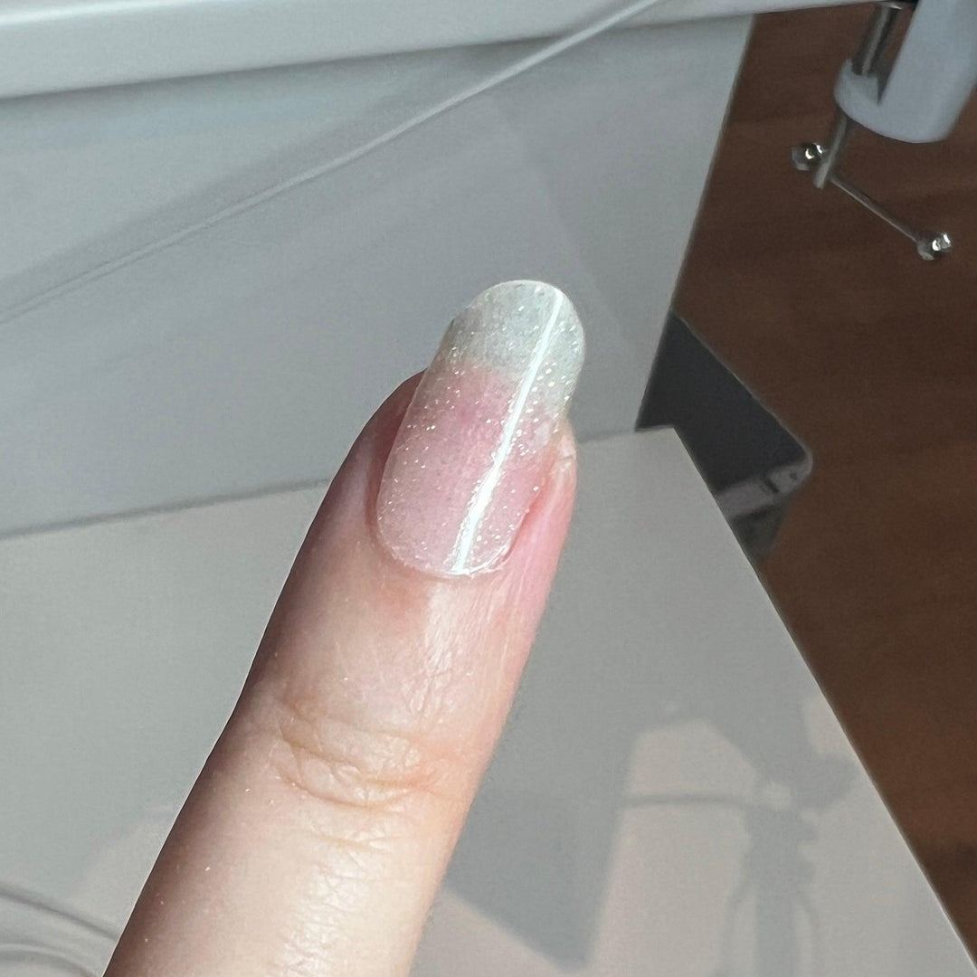 Cat Eye Transparent | Super Jellies DIY Hard Semi Cured Gel Nail Wraps