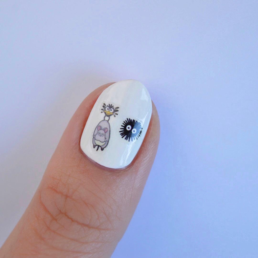 Ghibli PLAY Nail Art Sticker