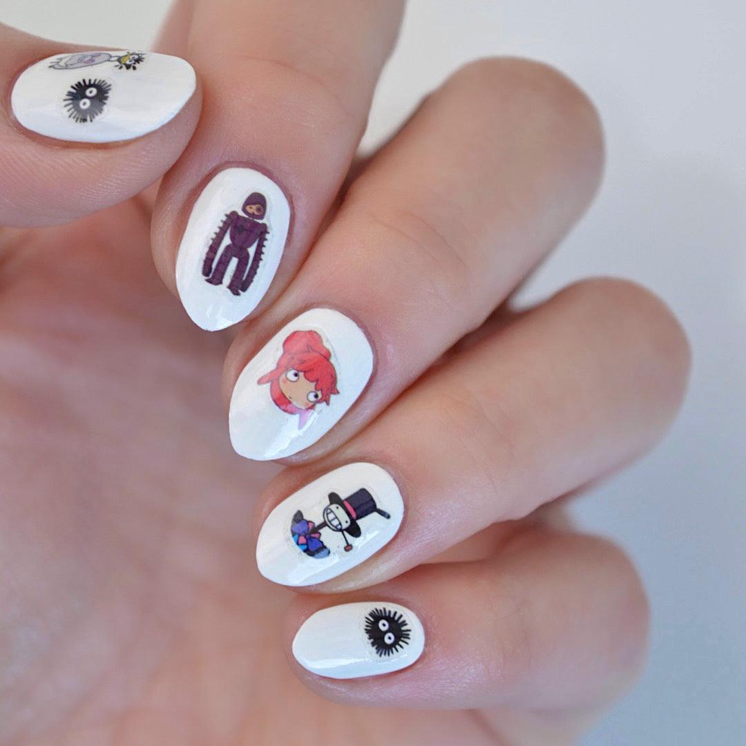 Ghibli PLAY Nail Art Sticker
