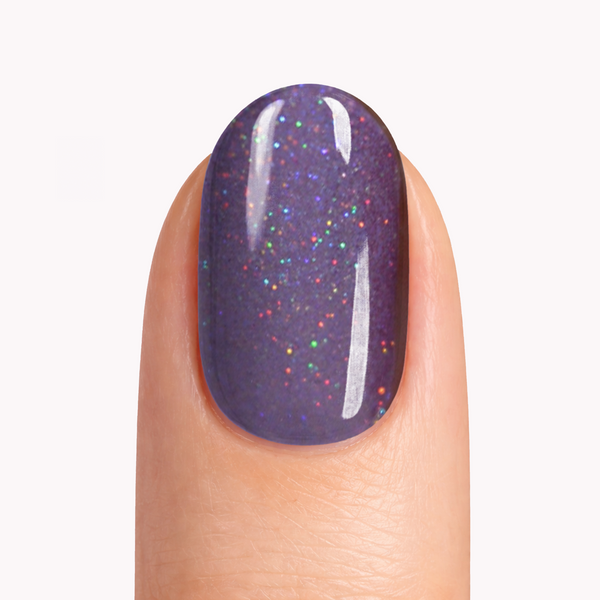 Holo Holo Purple | Super Jellies DIY Hard Semi Cured Gel Nail Wraps