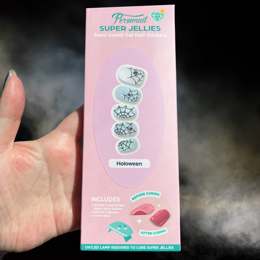 Holoween | Super Jellies DIY Hard Semi Cured Gel Nail Wraps