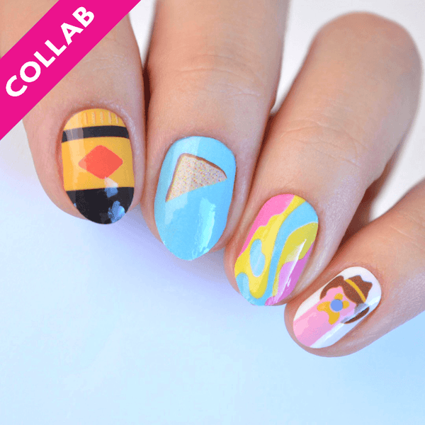 Iconic Aussie Food | Teggun Ashleigh Collab Nail Polish Wrap