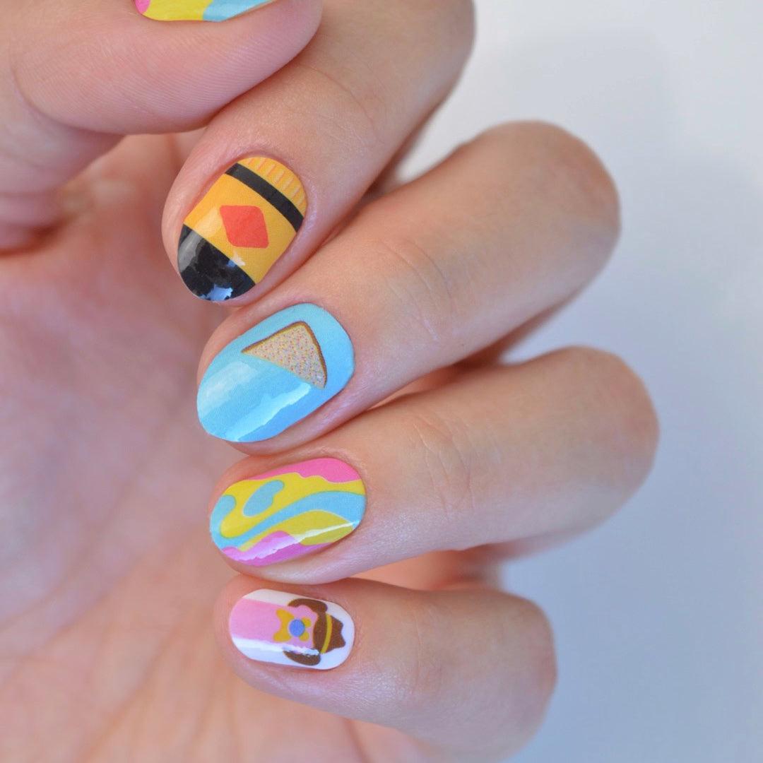 Iconic Aussie Food | Teggun Ashleigh Collab Nail Polish Wrap