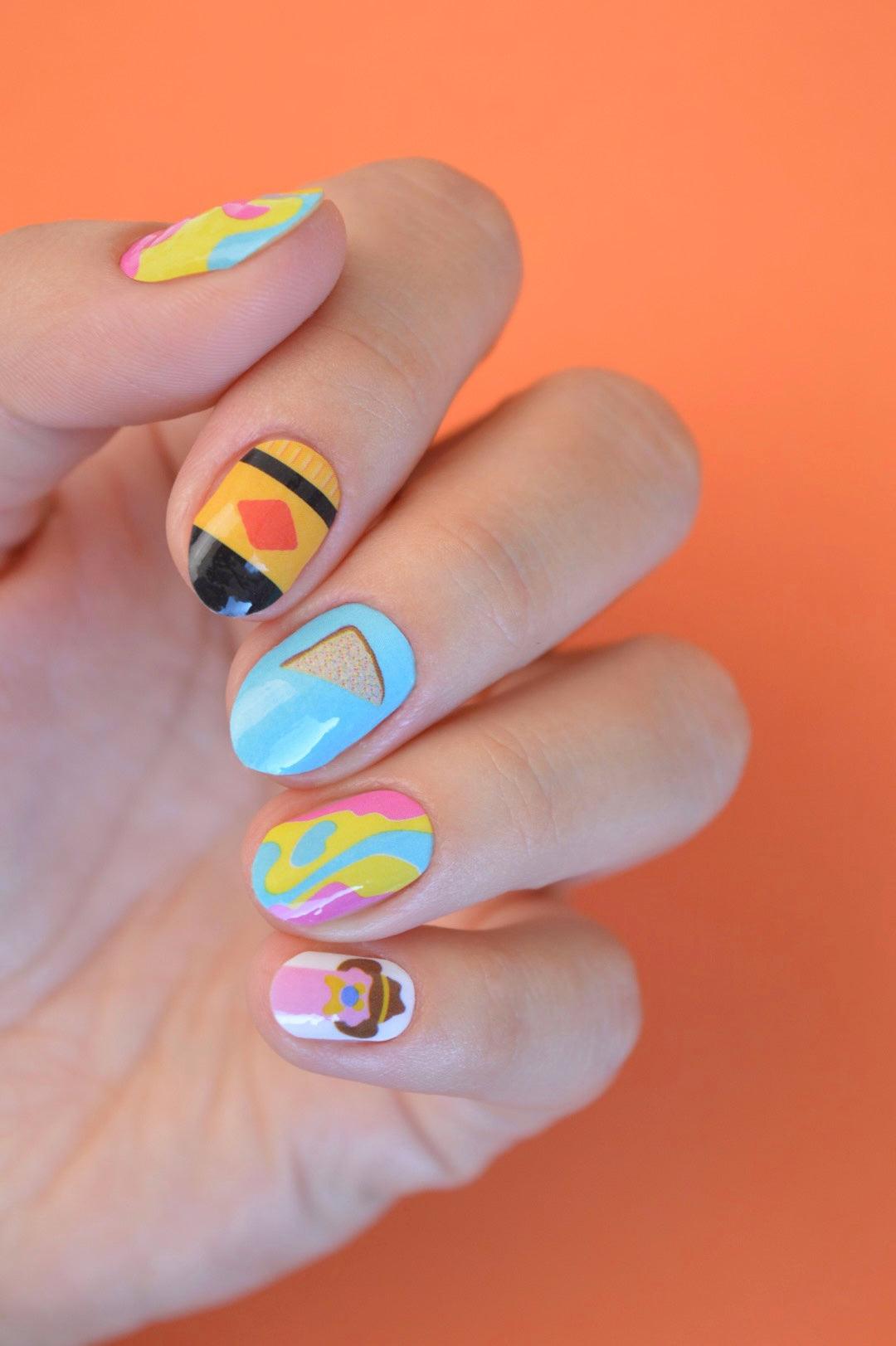 Iconic Aussie Food | Teggun Ashleigh Collab Nail Polish Wrap