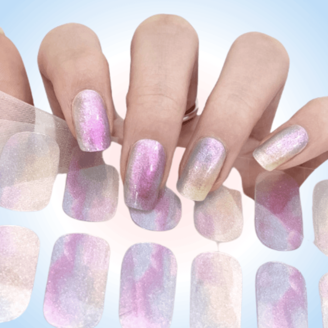 Iris | NO Cure Gel Nail Wraps