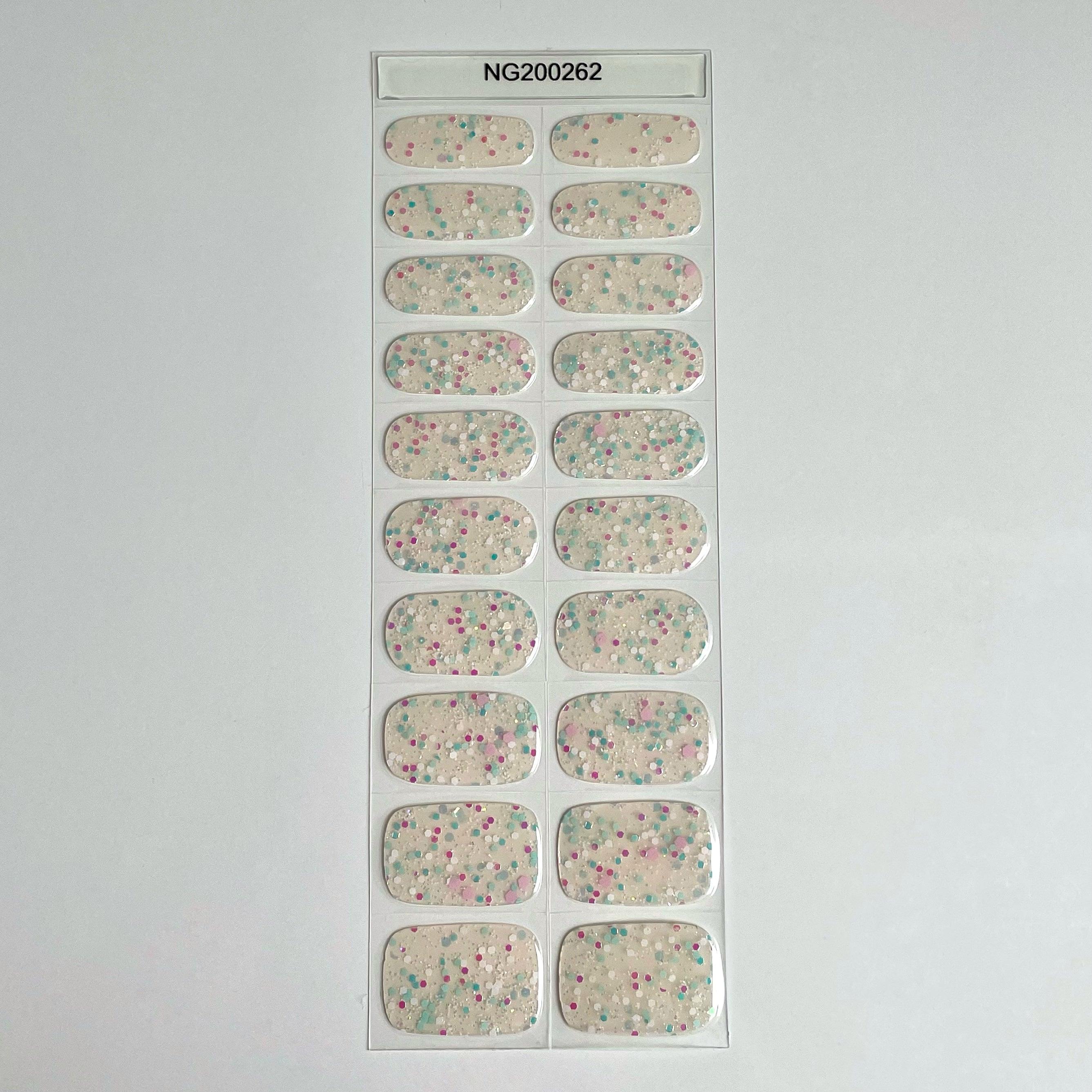 Melon (Glow in the dark) | Super Jellies DIY Hard Semi Cured Gel Nail Wraps