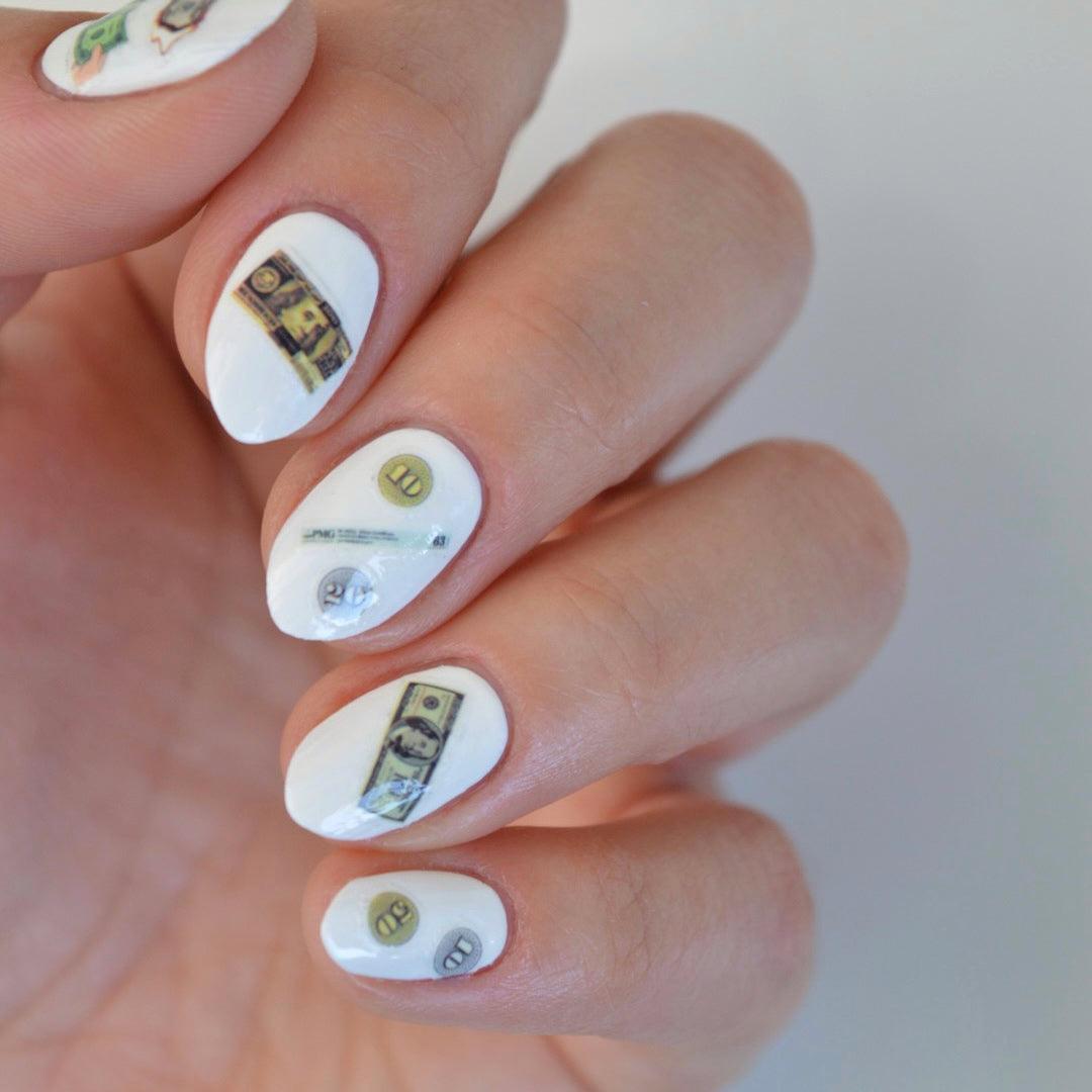 Moolah PLAY Nail Art Sticker