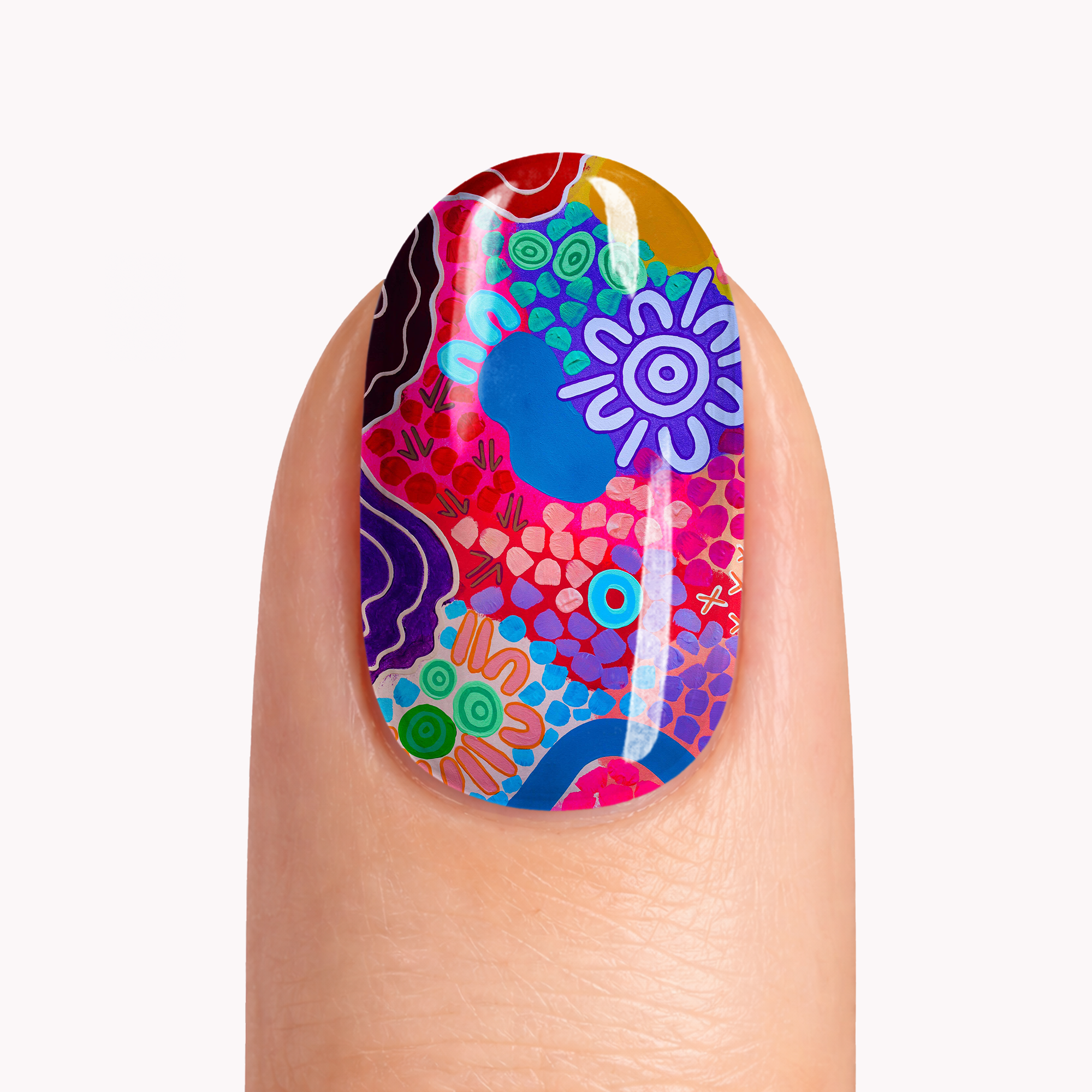 Nawu (Far Country) x Luruk In | Super Jellies DIY Hard Semi Cured Gel Nail Wraps