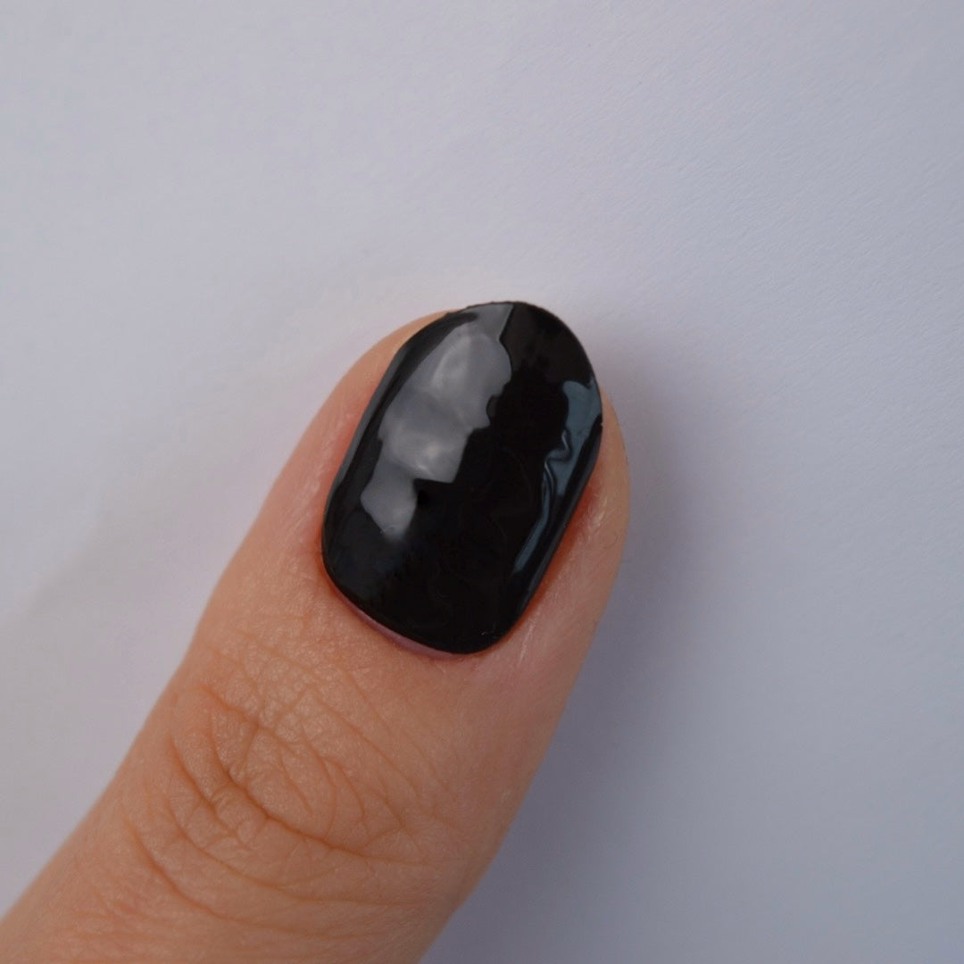 Noir | Super Jellies DIY Semi Cured Gel Nail Wraps