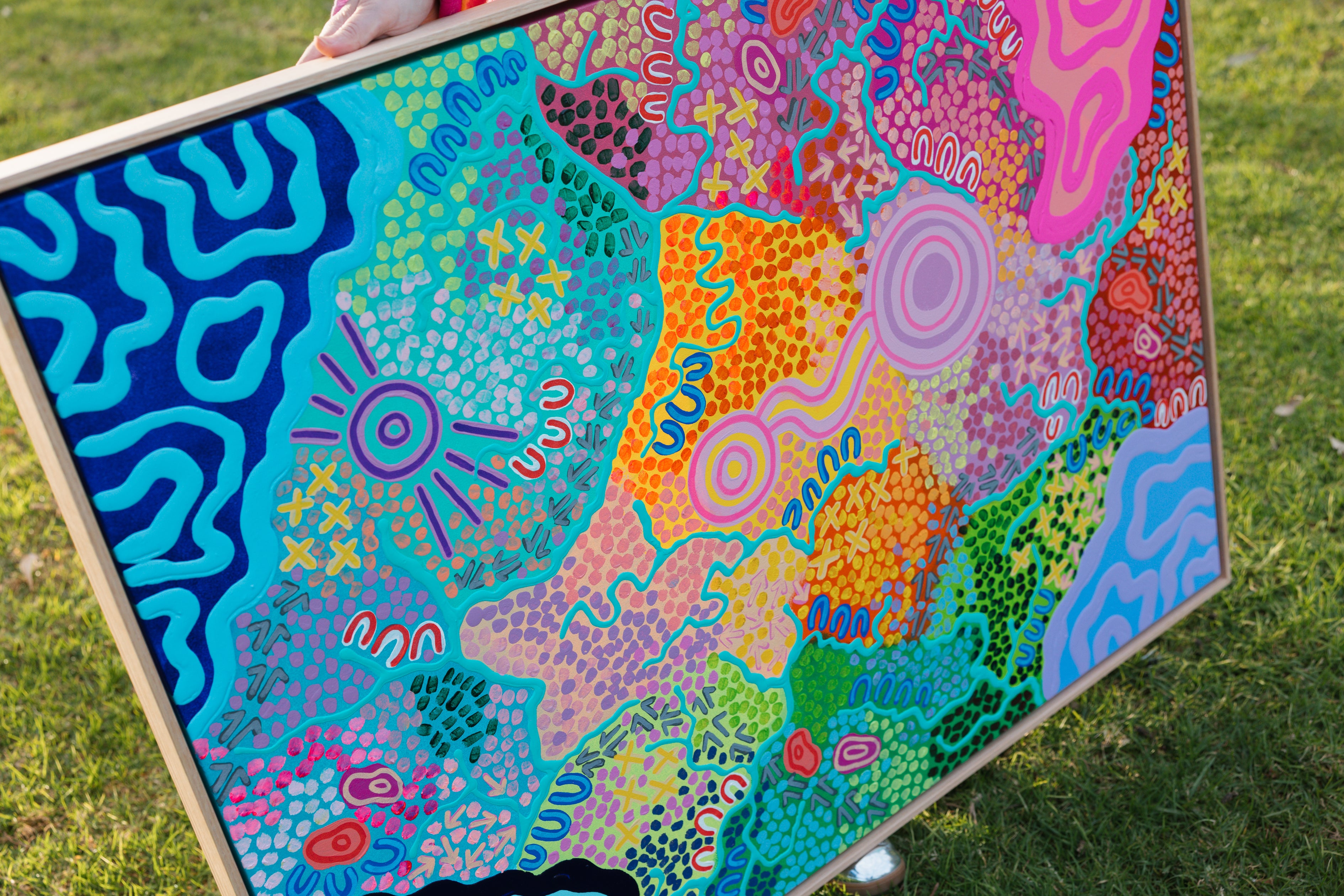 Magali Biik (This land) x Luruk In | Nail Polish Wraps