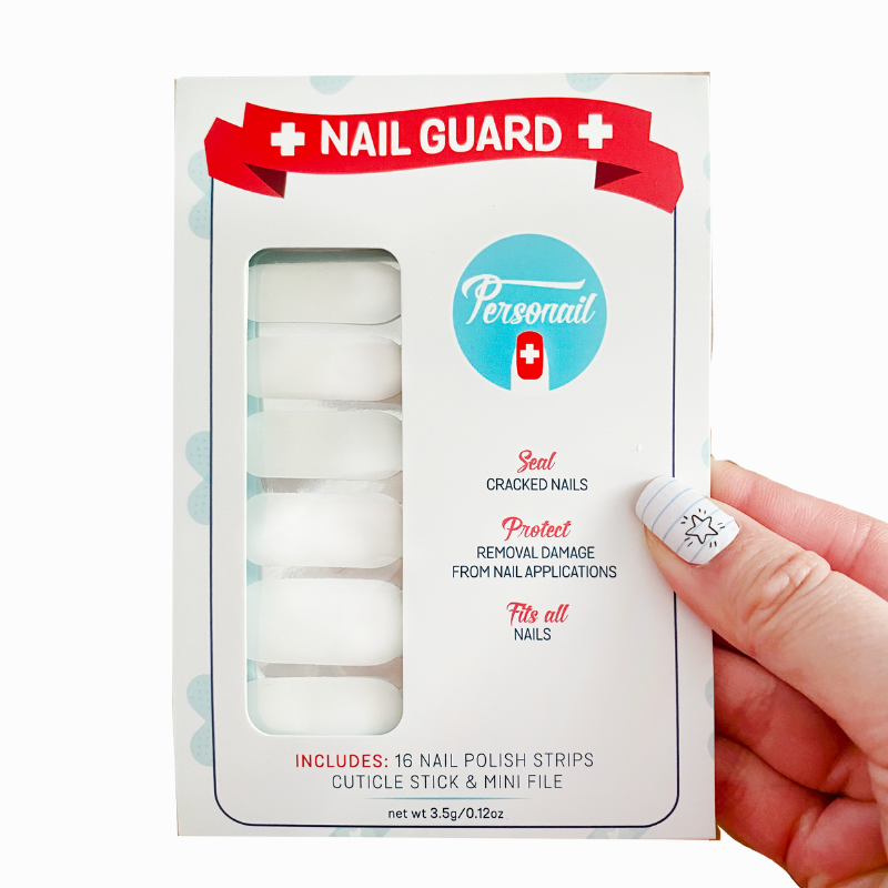 Nail Guard | Clear Bandaid Nail Polish Wrap