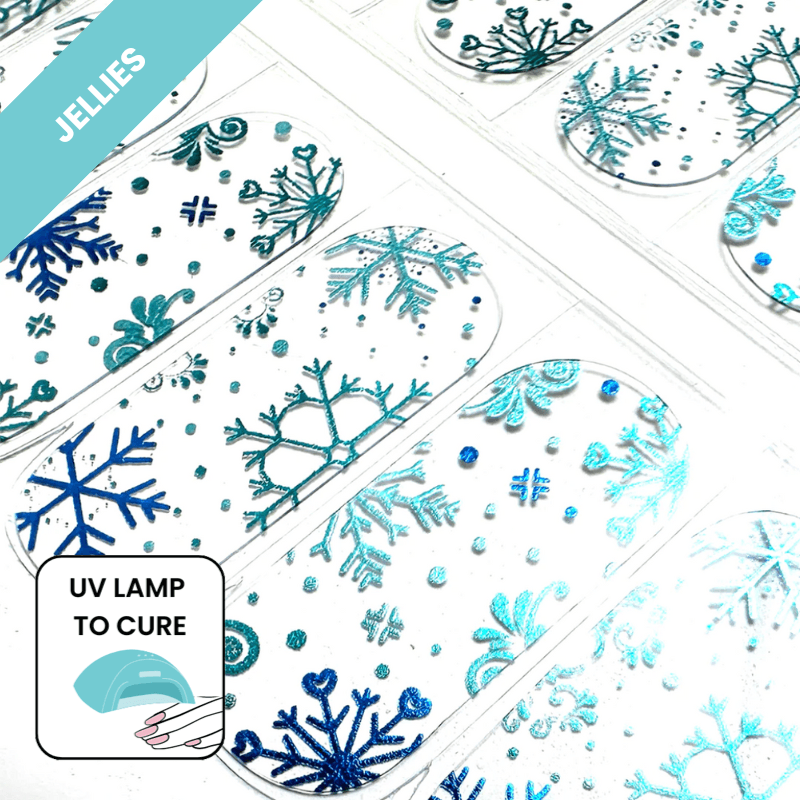 Winter's Here | Jellies DIY Soft Semi Cured Gel Nail Wraps