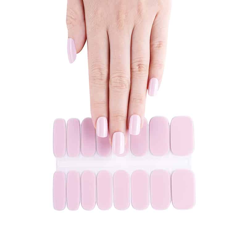 Blushing Jellies DIY Semi Cured Gel Nail Wraps