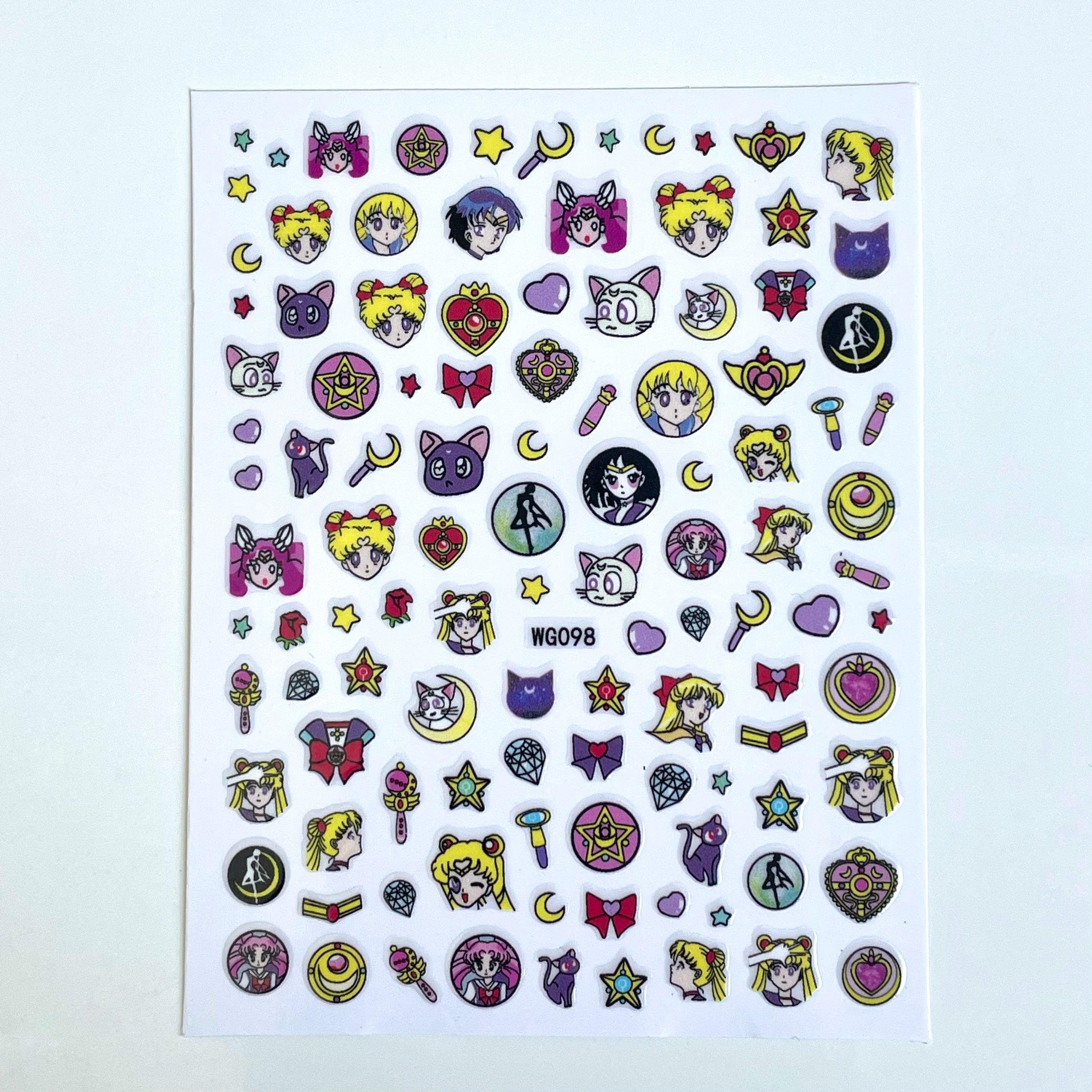 Sailor Moon PLAY Nail Art Sticker