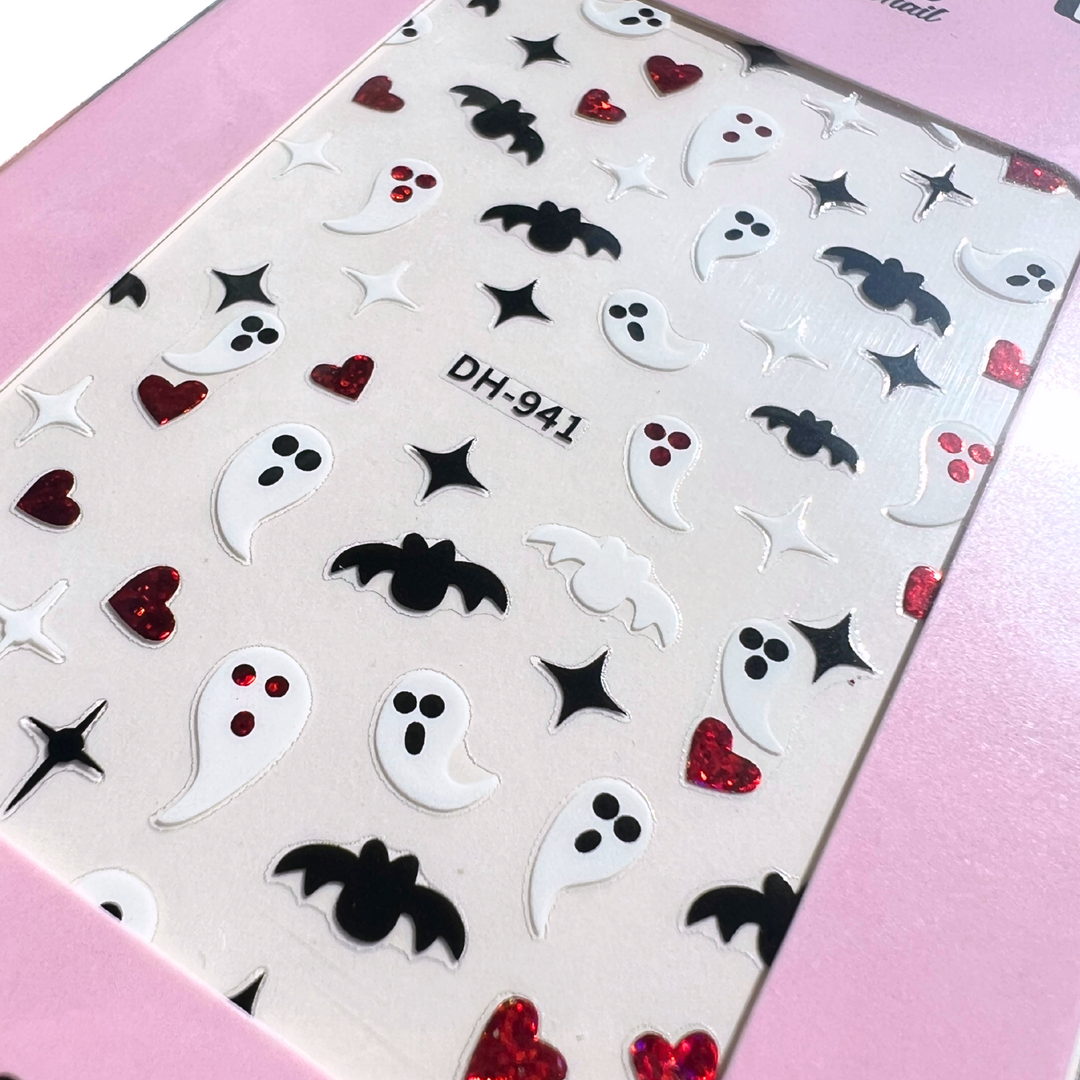 Scary PLAY Nail Art Sticker