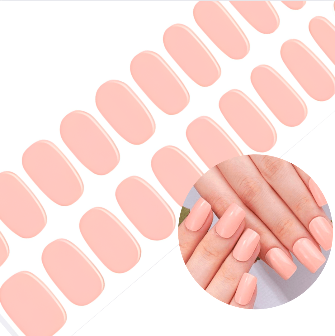 Peaches | NO Cure Gel Nail Wraps