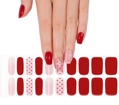 Love Sick | Super Jellies DIY Hard Semi Cured Gel Nail Wraps