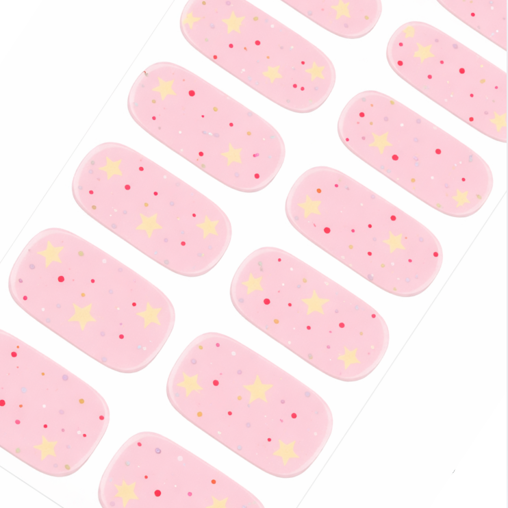 Capri | Super Jellies DIY Hard Semi Cured Gel Nail Wraps