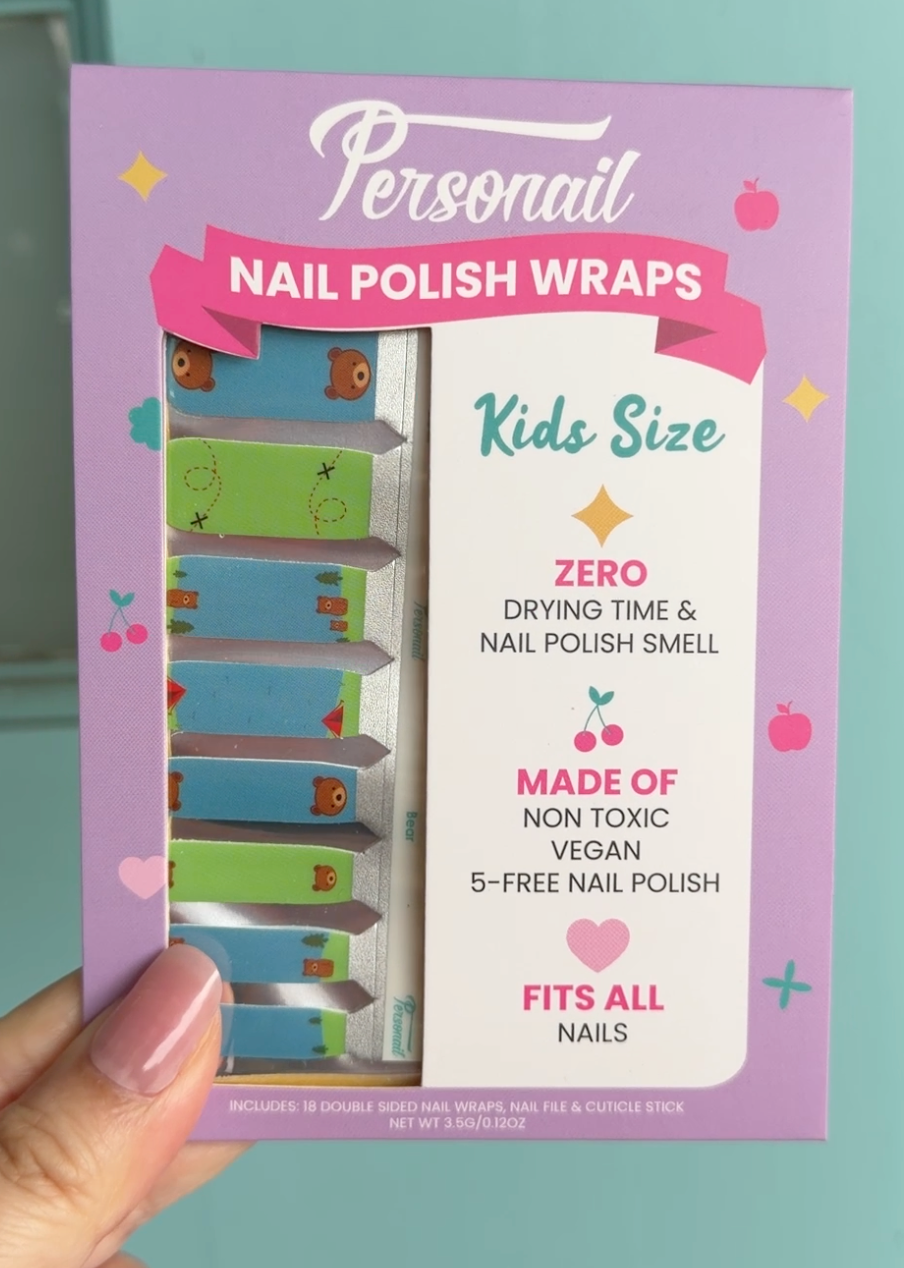 KIDS Bear | Nail Polish Wraps