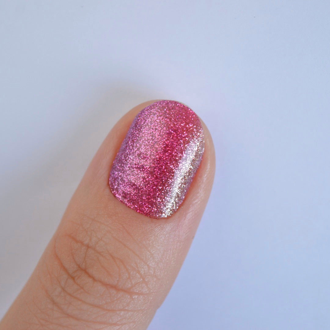 Serena | Glitter Gradient Nail Polish Wrap